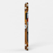 Farbenfrohe Blume aus Hartglas Case-Mate iPhone Hülle (Hinten/Rechts)