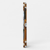 Farbenfrohe Blume aus Hartglas Case-Mate iPhone Hülle (Hinten/Links)