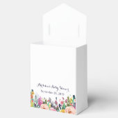 Farbenfrohe Blume Baby Dusche Gefallen Box Ribbon Geschenkschachtel (Geöffnet)