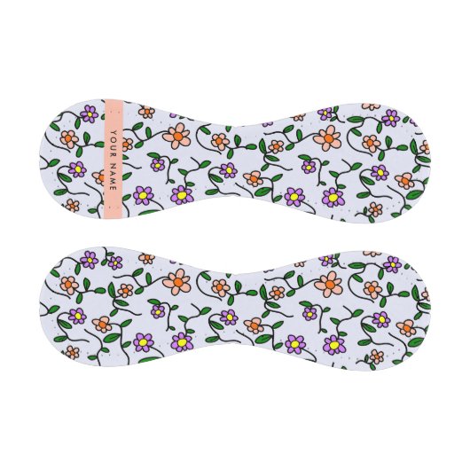 Farbenfrohe Blume, blauer Hintergrund, orange Baseball (Paneele)