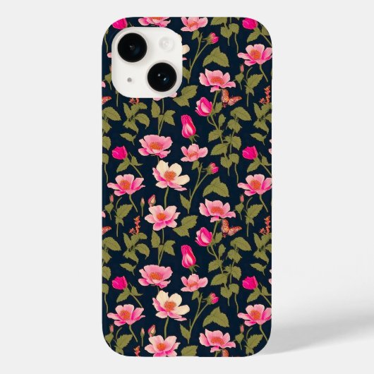 Farbenfrohe Blume-Blumenmuster 22 - Fall iPhone Case-Mate iPhone Hülle (Rückseite)