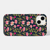 Farbenfrohe Blume-Blumenmuster 22 - Fall iPhone Hülle (Rückseite (Horizontal))