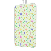 Farbenfrohe Blume, Blumenmuster, Grüne, Boho Autolufterfrischer (Links)