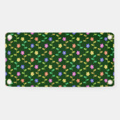 Farbenfrohe Blume, Blumenmuster, Grüne, Boho Banner (Horizontal)