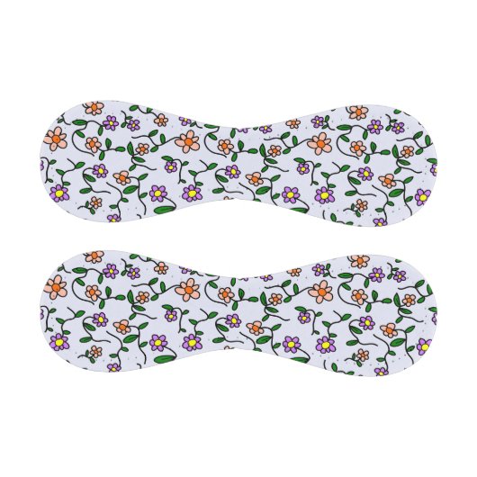 Farbenfrohe Blume, Blumenmuster, Grüne, Boho Baseball (Paneele)