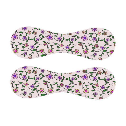 Farbenfrohe Blume, Blumenmuster, Grüne, Boho Baseball (Paneele)