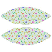 Farbenfrohe Blume, Blumenmuster, Grüne, Boho Football (Paneele)