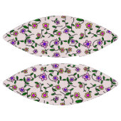 Farbenfrohe Blume, Blumenmuster, Grüne, Boho Football (Paneele)