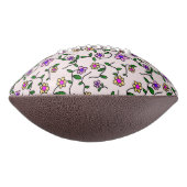 Farbenfrohe Blume, Blumenmuster, Grüne, Boho Football (Gedreht 90)