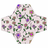 Farbenfrohe Blume, Blumenmuster, Grüne, Boho Fußball (Flach)