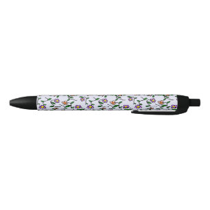 Farbenfrohe Blume, Blumenmuster, Grüne, Boho Kugelschreiber