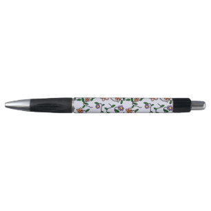 Farbenfrohe Blume, Blumenmuster, Grüne, Boho Kugelschreiber