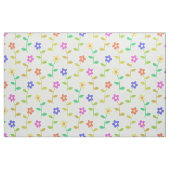 Farbenfrohe Blume, Blumenmuster, Grüne, Boho Stoff (Fat Quarter (45,7 x 55,9 cm))