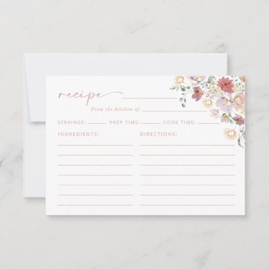 Farbenfrohe Blume, Boho, Brautparty Rezept (Vorderseite)