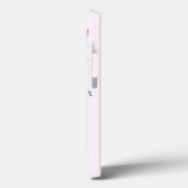 Farbenfrohe Blume Bouquet Giraffe - Gezeichnet von Case-Mate iPhone Hülle (Rückseite / Links)