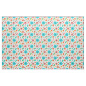 Farbenfrohe Blume Bugmuster Stoff (Fat Quarter (45,7 x 55,9 cm))