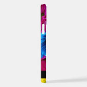 Farbenfrohe Blume, Daisis, Boho, Ihr Name iPhone Hülle (Rechte Seite)