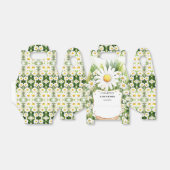 Farbenfrohe Blume Daisy Babydusche Geschenkschachtel (Ungefaltet)