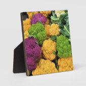 Farbenfrohe Blume, Dekoration im Herbst Fotoplatte (Vorderseite)