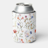 Farbenfrohe Blume Dosenkühler (Kanne Rückseite)