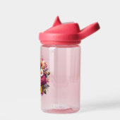 Farbenfrohe Blume/Frühling Zinnia/Rose Trinkflasche (Links)
