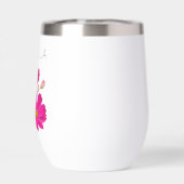 Farbenfrohe Blume für den hellen Gartenkosmos (Rückseite)