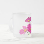 Farbenfrohe Blume für den hellen Gartenkosmos Mattglastasse (Vorderseite Links)