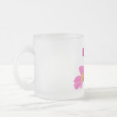 Farbenfrohe Blume für den hellen Gartenkosmos Mattglastasse (Links)