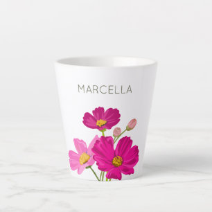 Farbenfrohe Blume für den hellen Gartenkosmos Milchtasse
