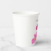 Farbenfrohe Blume für den hellen Gartenkosmos Pappbecher (Rechts)