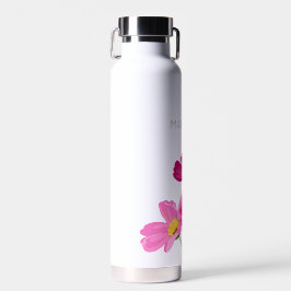 Farbenfrohe Blume für den hellen Gartenkosmos Trinkflasche