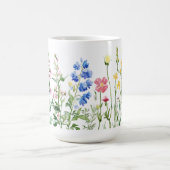 Farbenfrohe Blume Geschenk 🌸 Kaffeemaschine Tasse (Mittel)