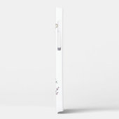 Farbenfrohe Blume Giraffe iPhone Case (Rückseite / Links)