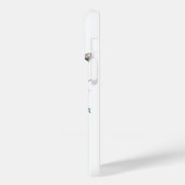 Farbenfrohe Blume Giraffe iPhone Case Malerei (Rückseite / Links)