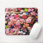 Farbenfrohe Blume im Blumenstrauß Mousepad (Mit Mouse)