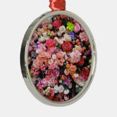 Farbenfrohe Blume im Blumenstrauß Ornament Aus Metall (Rechts)