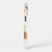 Farbenfrohe Blume iPhone Hülle (Rechte Seite)