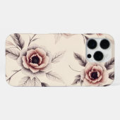 Farbenfrohe Blume iPhone Hülle (Rückseite (Horizontal))