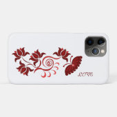 Farbenfrohe Blume Kunstgeschenk Case-Mate iPhone Hülle (Rückseite (Horizontal))