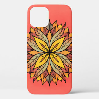 Farbenfrohe Blume Mandala Fun Abstrakt Kaleidoskop Case-Mate iPhone Hülle