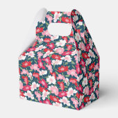 Farbenfrohe Blume, maßgeschneidertes Foto, glückli Geschenkschachtel (Rückseite)