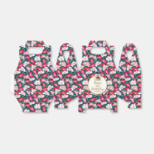 Farbenfrohe Blume, maßgeschneidertes Foto, glückli Geschenkschachtel (Ungefaltet)