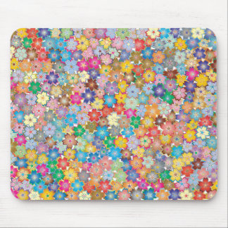 farbenfrohe Blume Mousepad