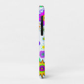 Farbenfrohe Blume Muster Case-Mate iPhone Hülle (Hinten/Links)