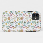 Farbenfrohe Blume Muster Case-Mate iPhone Hülle (Rückseite (Horizontal))
