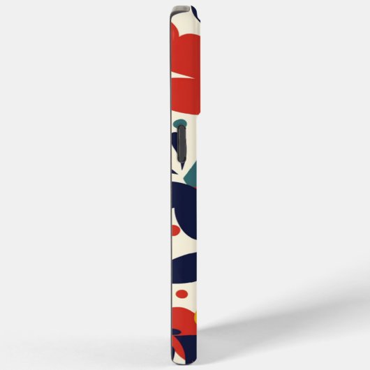 Farbenfrohe Blume Muster Telefongehäuse Case-Mate iPhone Hülle (Rückseite / Rechts)