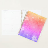 Farbenfrohe Blume Planer (Anzeige)