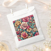 Farbenfrohe Blume Shopping Gefallen Taschen Geschenktütchen (Ausgeschnitten)