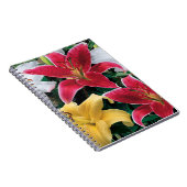 Farbenfrohe Blume SpiralNotebook Notizblock (Rechte Seite)
