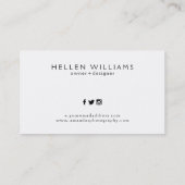 Farbenfrohe Blume und Federn Träumer Visitenkarte (Rückseite)